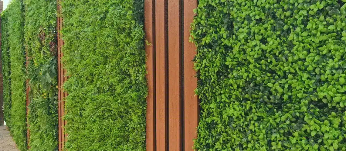 Choose your style: Manicured vs Organic Fake Green Walls