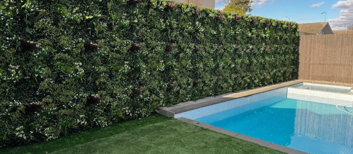 How a Client Changed the Fence Height with an Artificial Green Wall