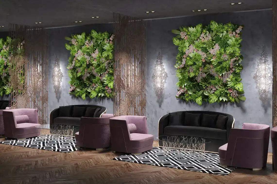 How to Create an Outdoor Green Wall Using Artificial Hedge