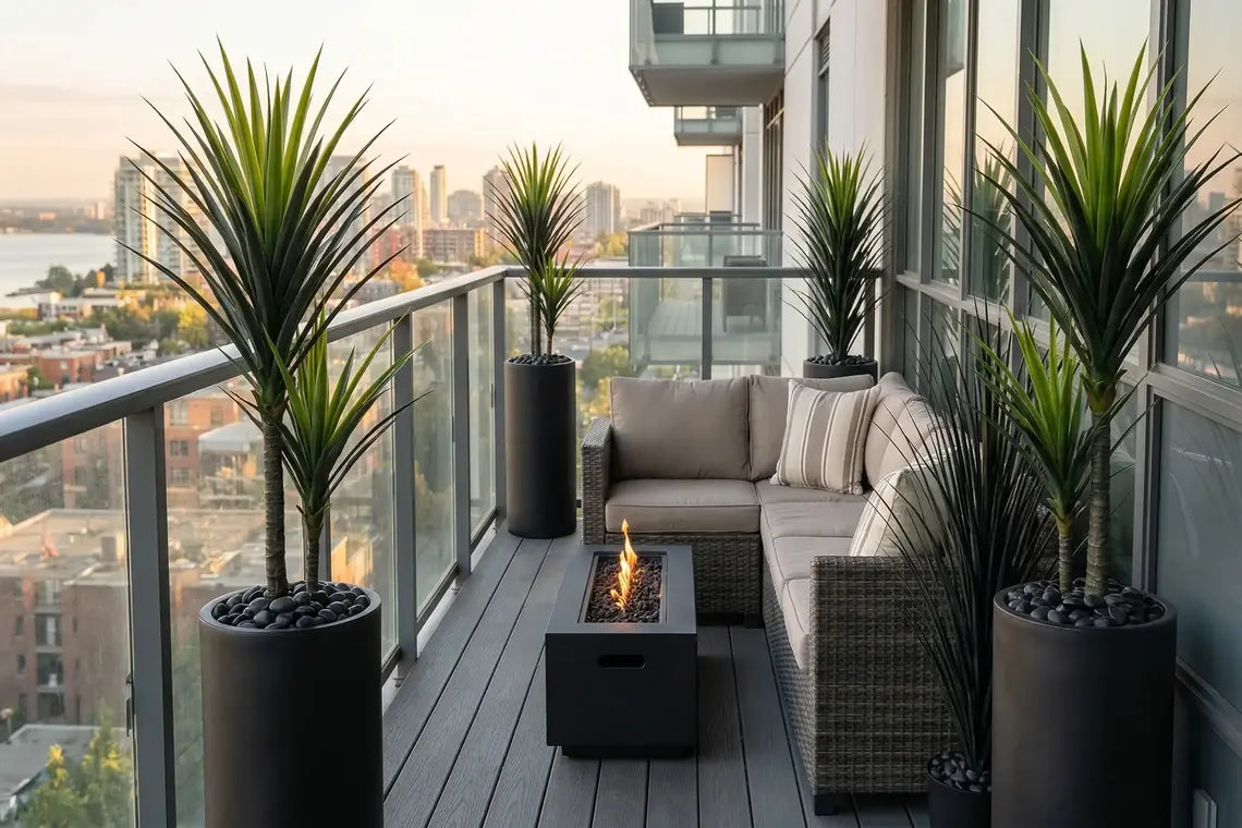 Are Artificial Yucca Plants Good for Balconies?