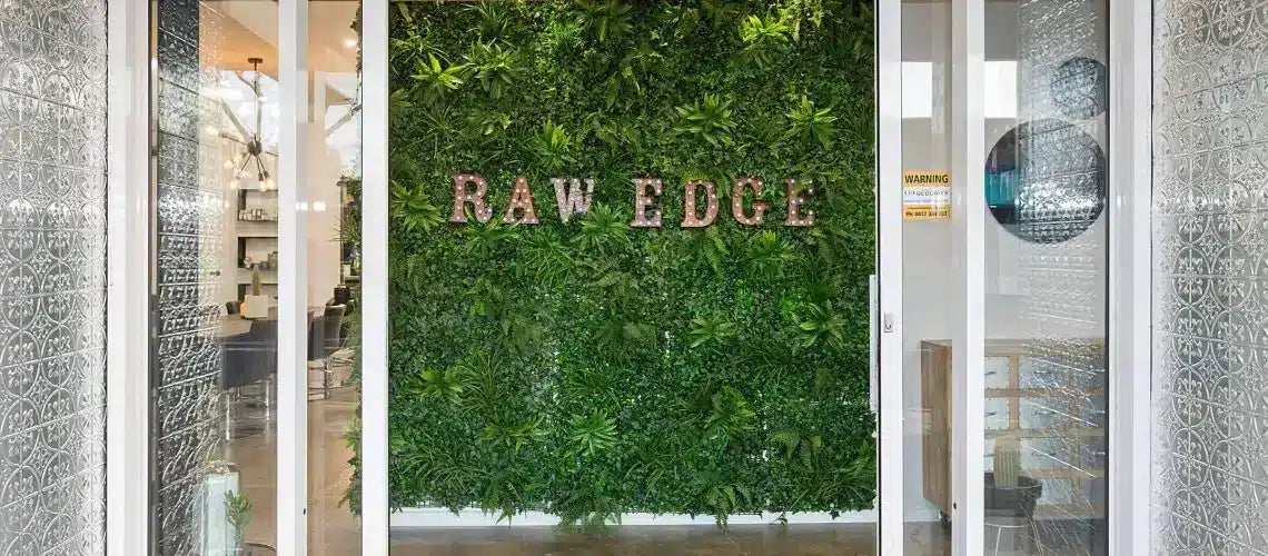 Natural Artificial Vertical Garden Panel For Your Salon