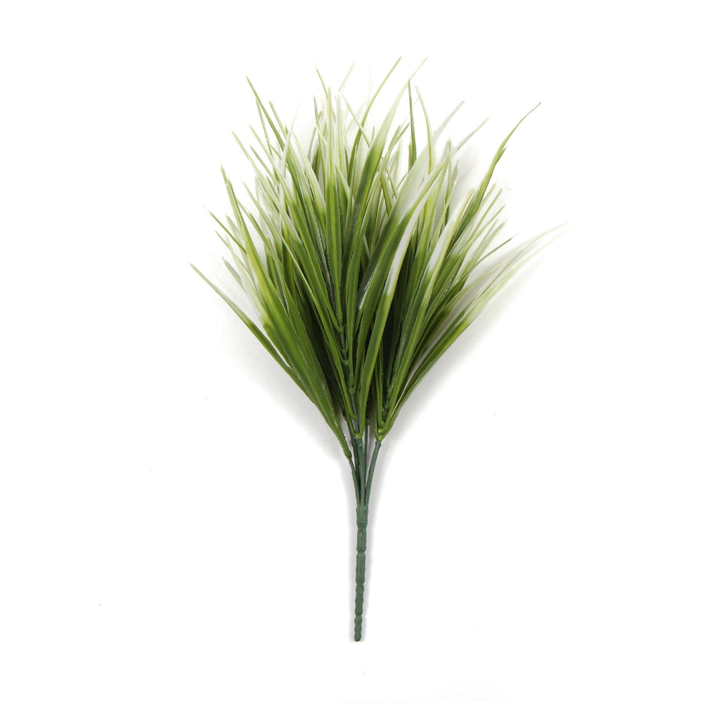 White Tipped Grass Stem UV Resistant 35cm - Designer Plants