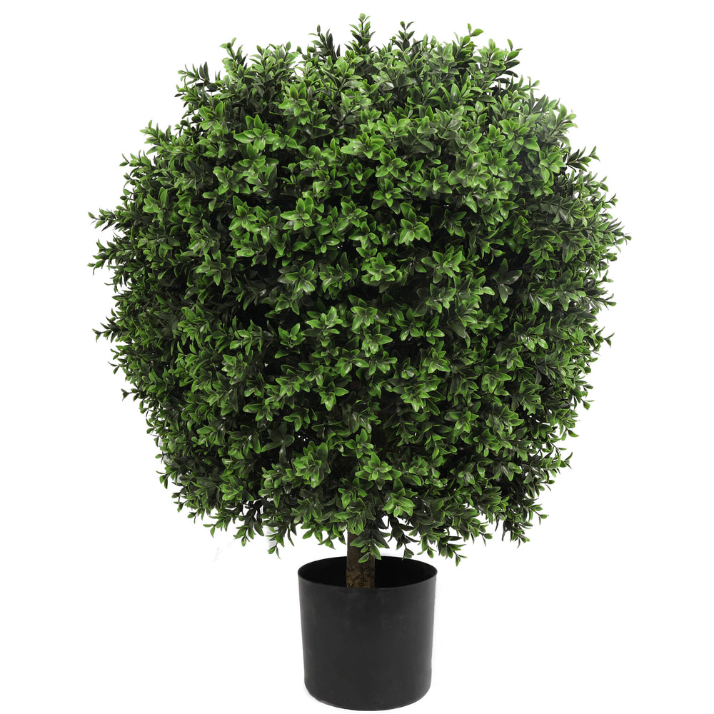 Artificial Topiary Shrub (Hedyotis) UV Resistant 80CM - Designer Plants