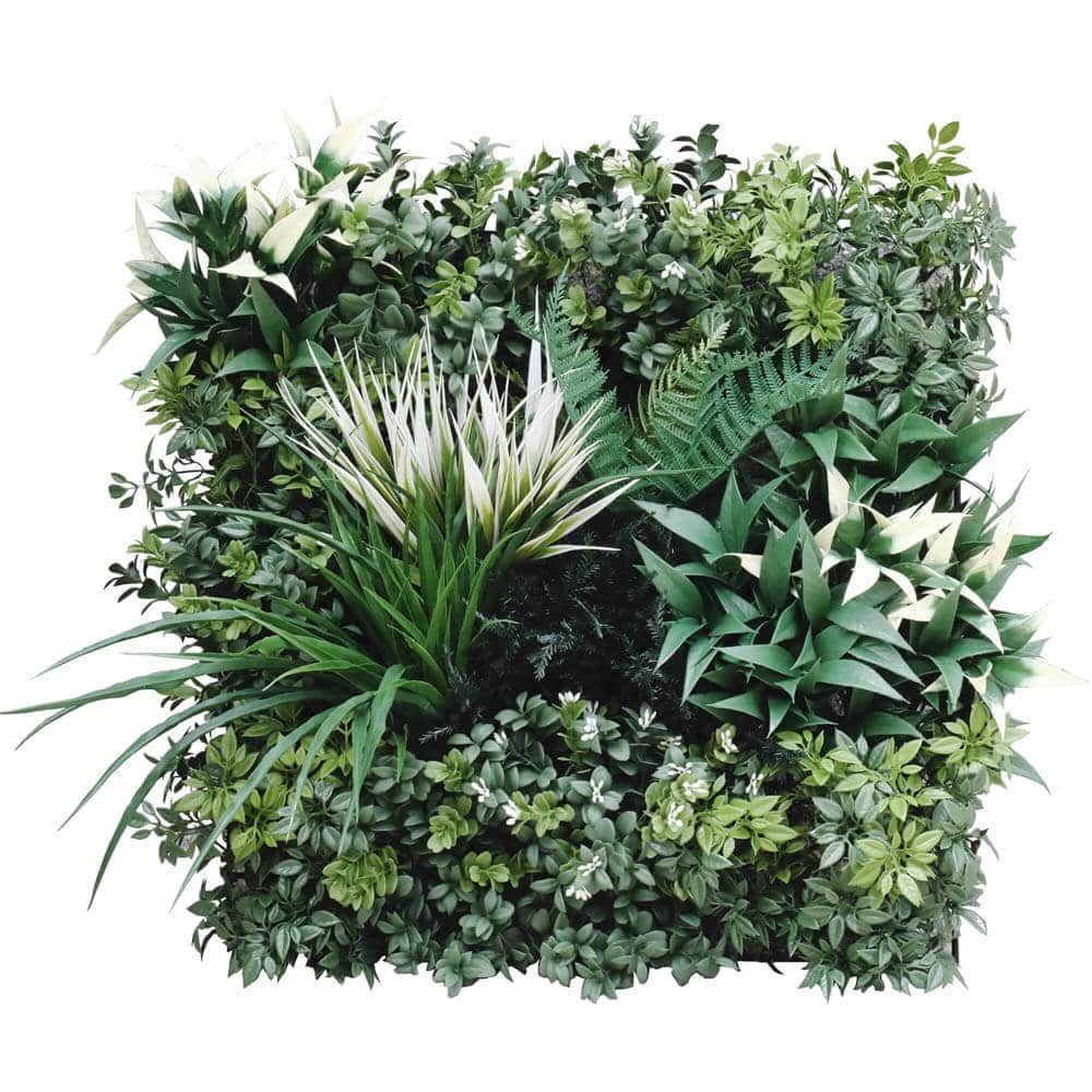 Bespoke Vertical Garden Green Wall UV Resistant 45cm x 45cm Fire Retardant - Designer Plants