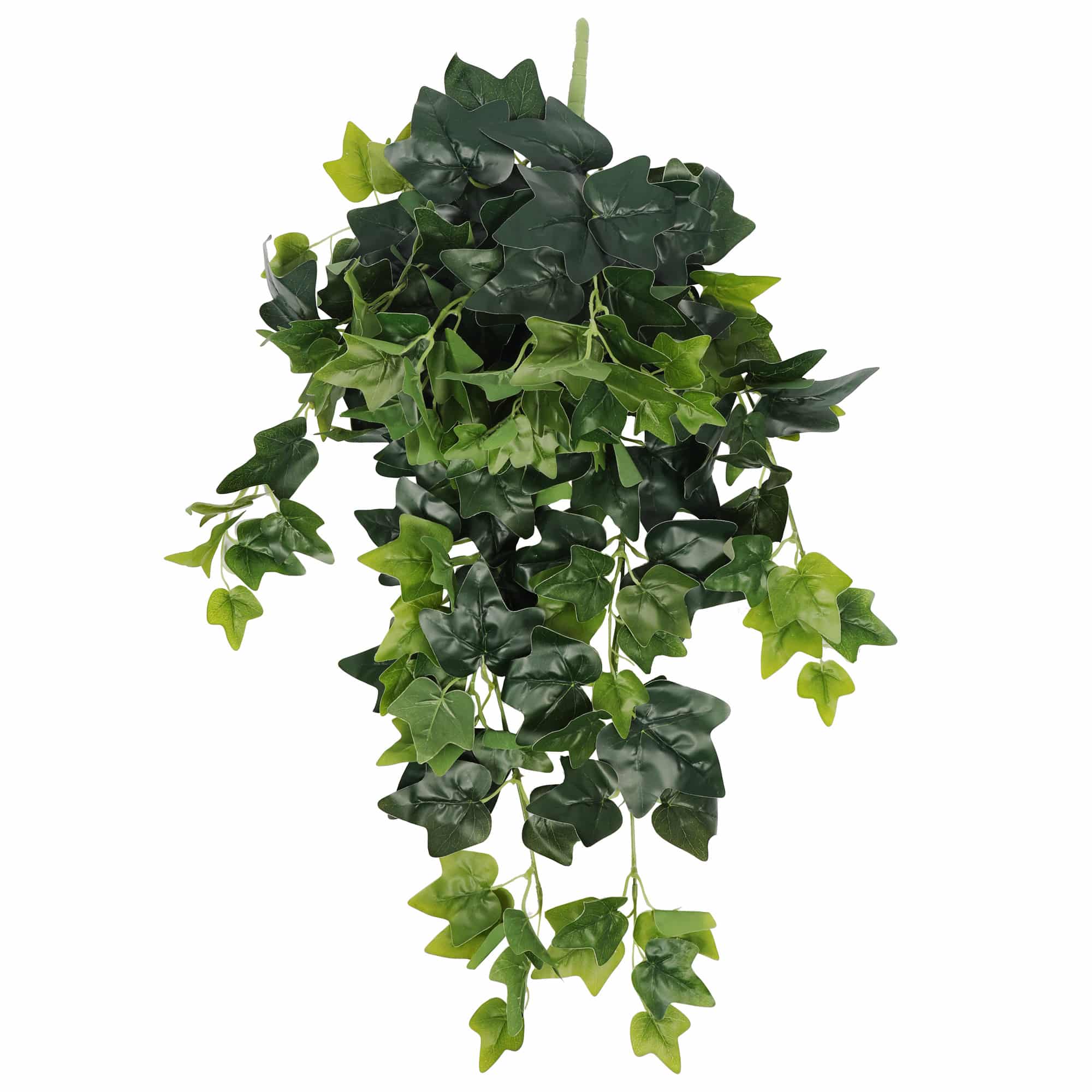 Premium English Hanging Green Artificial Ivy Bush 80cm - Designer Plants