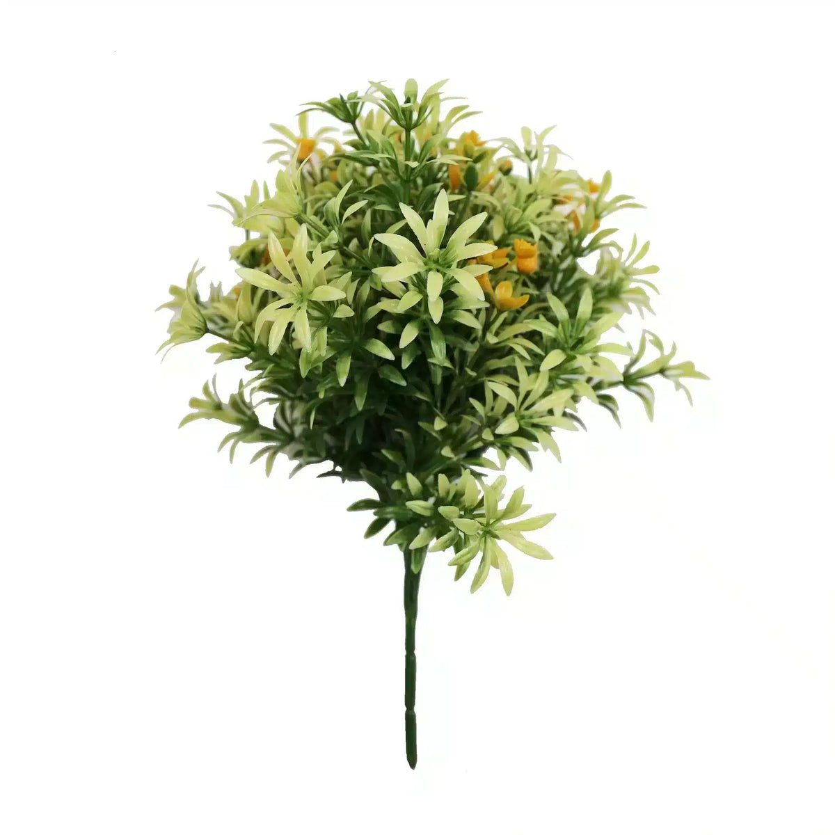 Artificial Dwarf Japanese Golden Yew UV Resistant 27cm - Designer Plants