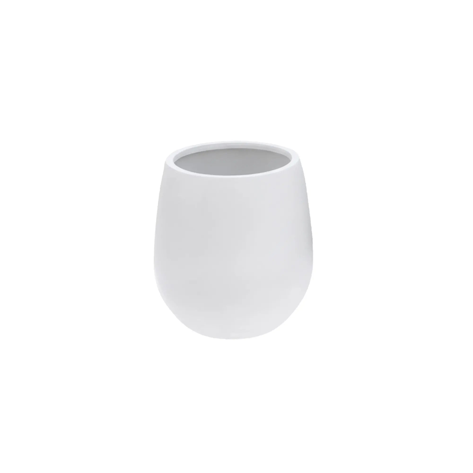 Luxury Teardrop Balloon Planter — Set of 4 White
