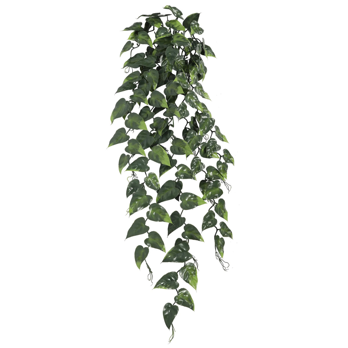 Hanging Artificial Pothos / Philodendron Plant UV Resistant 85cm - Designer Plants