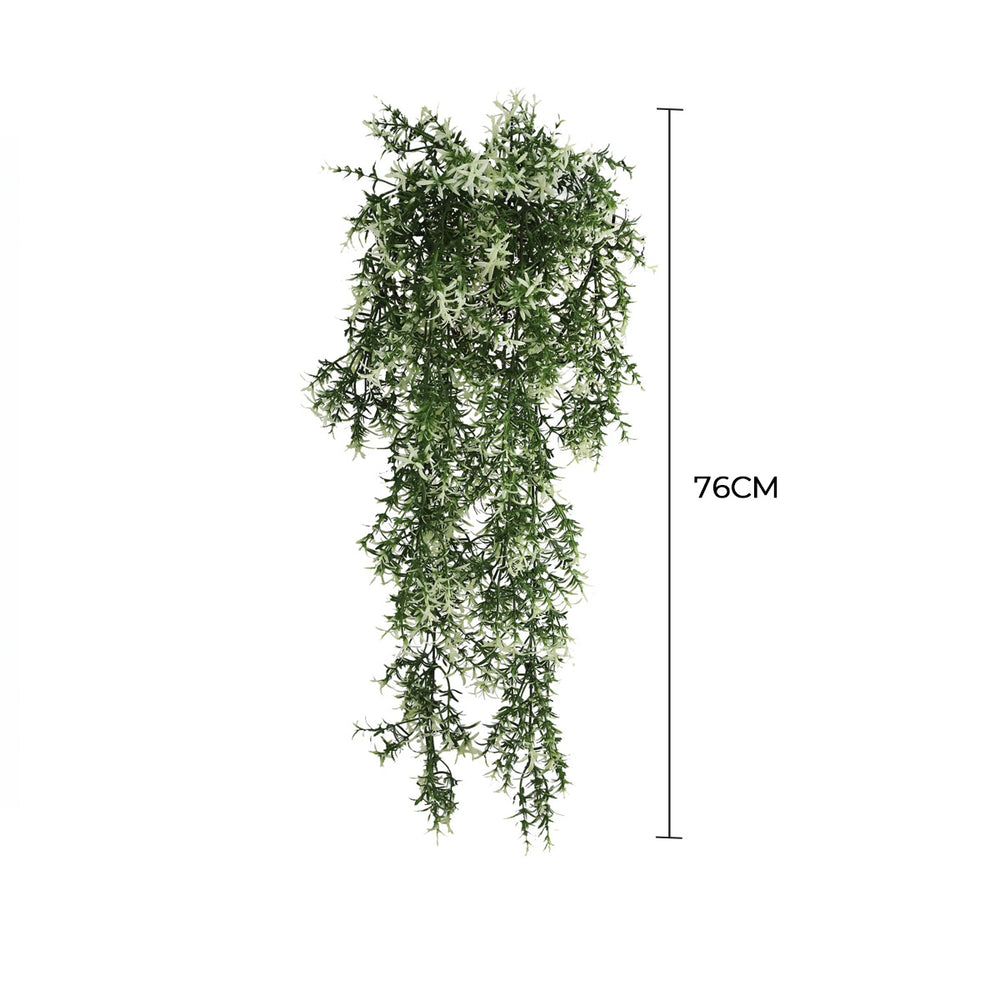 Artificial Hanging Star Jasmine Vine UV Resistant and Fire Rated 20cm x 76cm