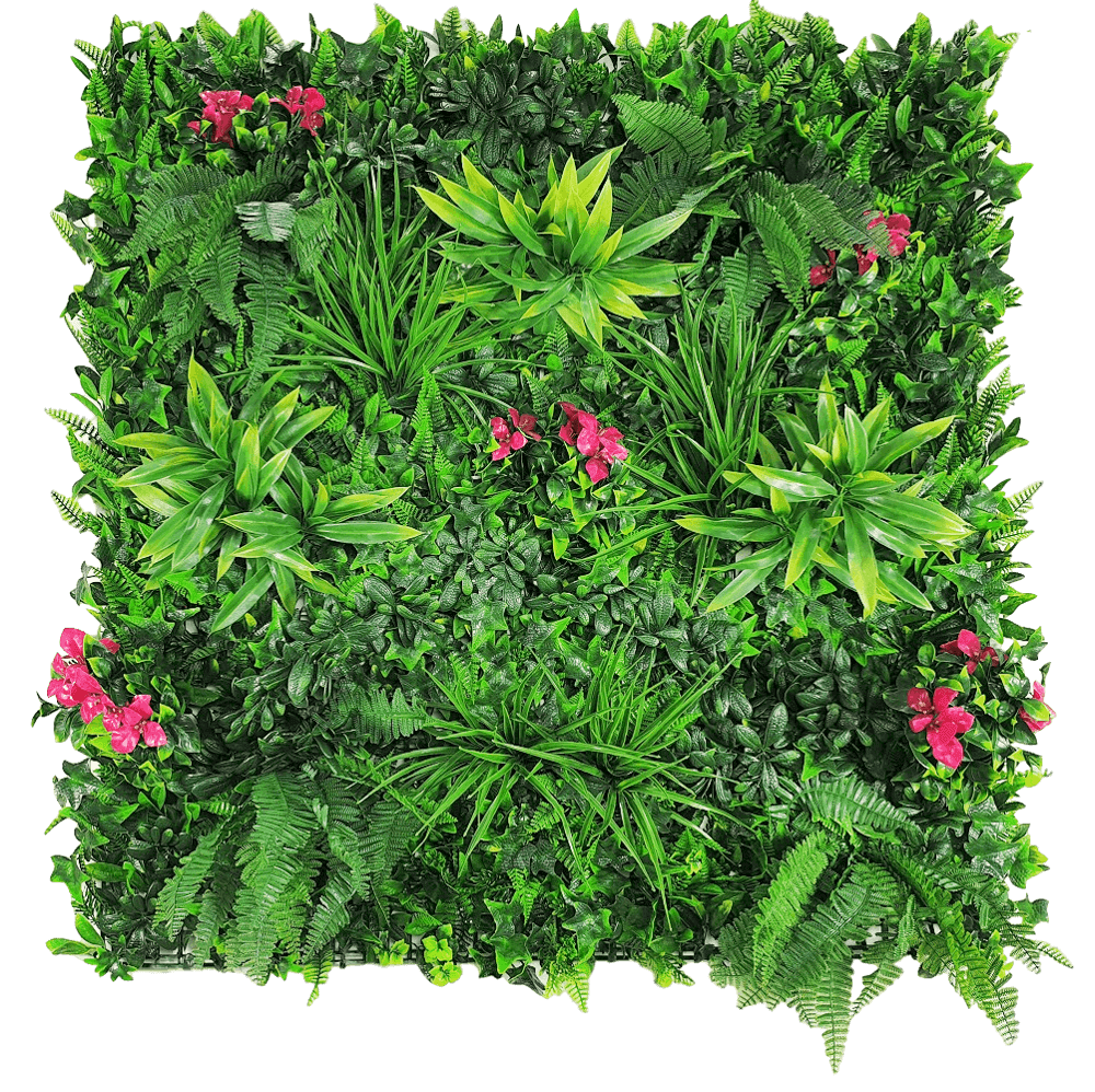 Flowering Lilac Vertical Garden / Green Wall UV Resistant Sample - Designer Plants