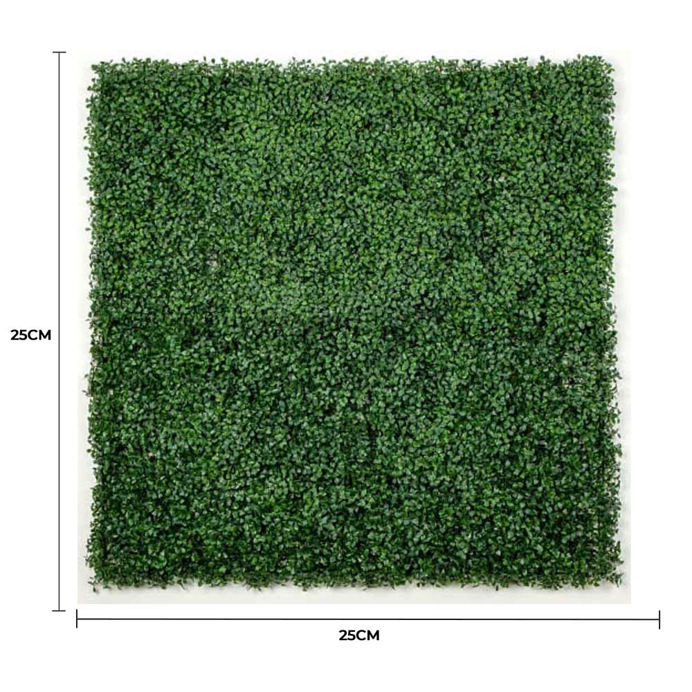 Boxwood Hedge Leaf Screens / Panels UV Resistant SAMPLE