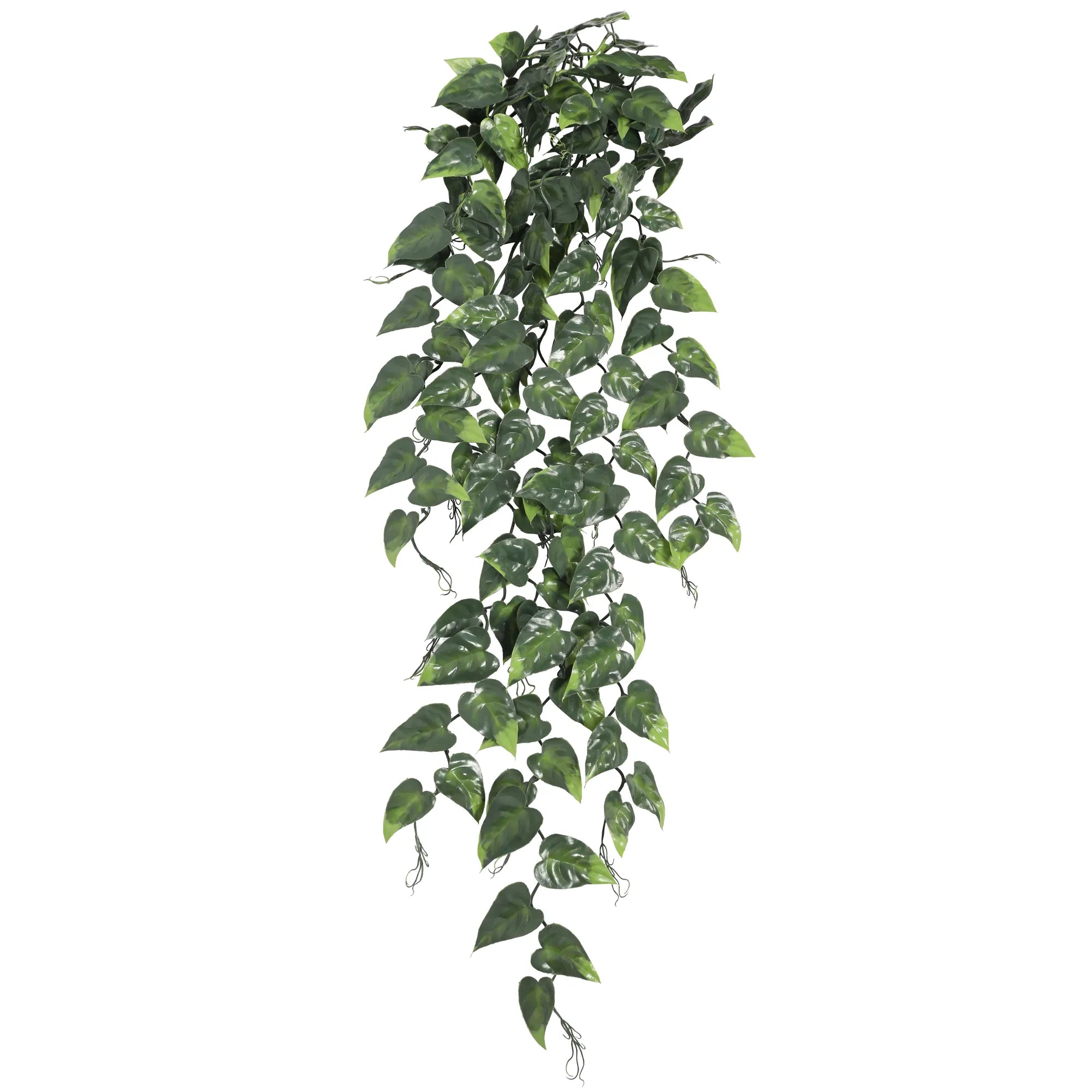 Hanging Artificial Pothos / Philodendron Plant UV Resistant 105cm - Designer Plants
