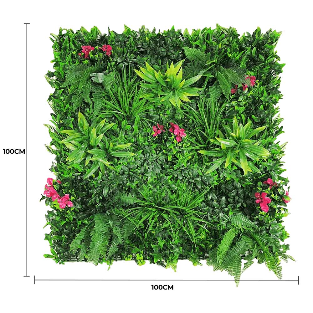 Flowering Lilac Vertical Garden / Green Wall UV Resistant Sample