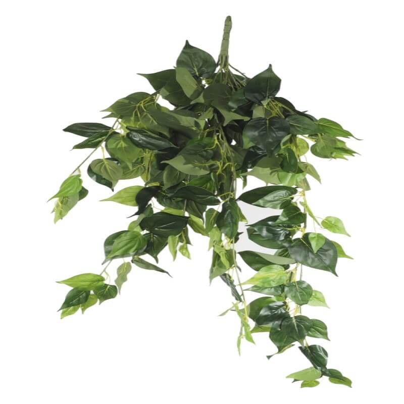 Premium UV Philodendron Garland Bush 110cm - Designer Plants