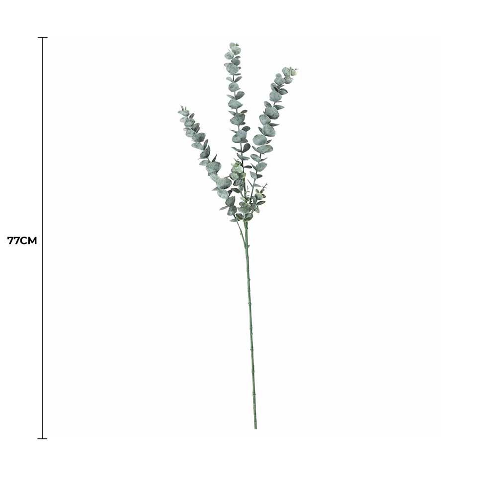 Long Artificial Eucalyptus Stem 77cm