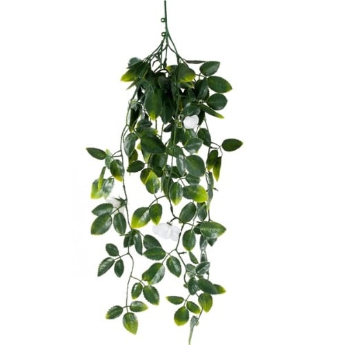 White Mixed Hanging Foliage UV Resistant 60cm - Designer Plants