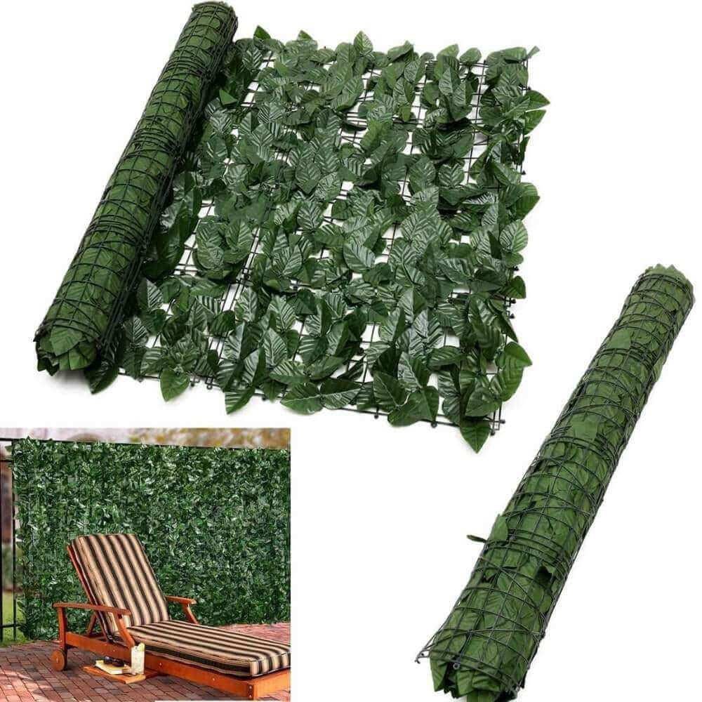 Artificial Ivy Leaf Roll 3m X 1m (Camellia Style Fake Ivy Roll) - Designer Plants