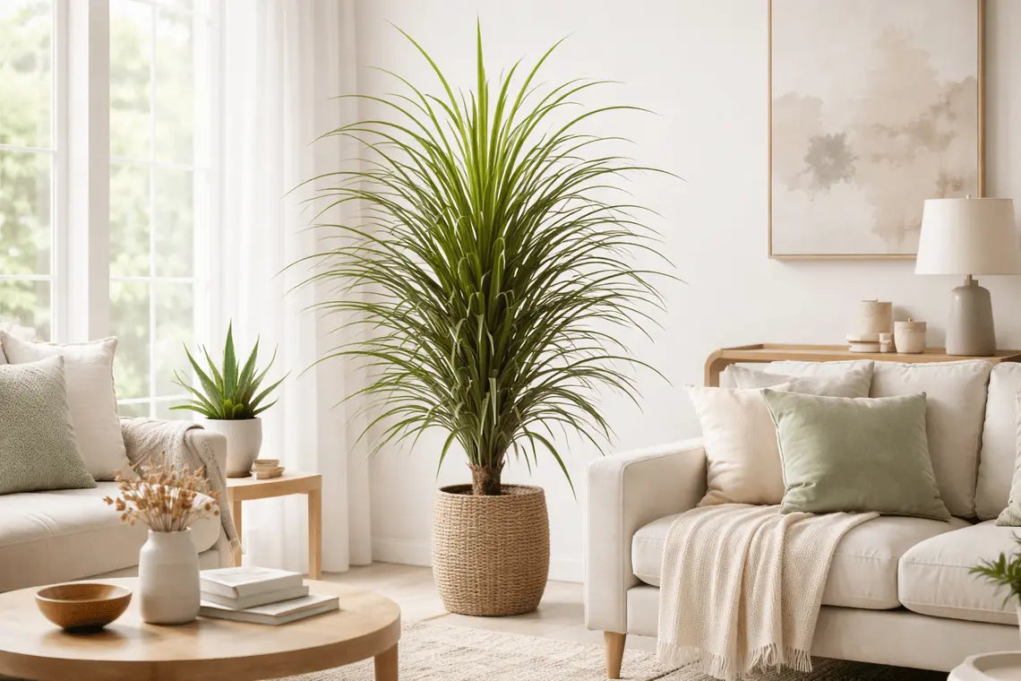 How to Use Artificial Yucca to Add Height and Structure in a Space