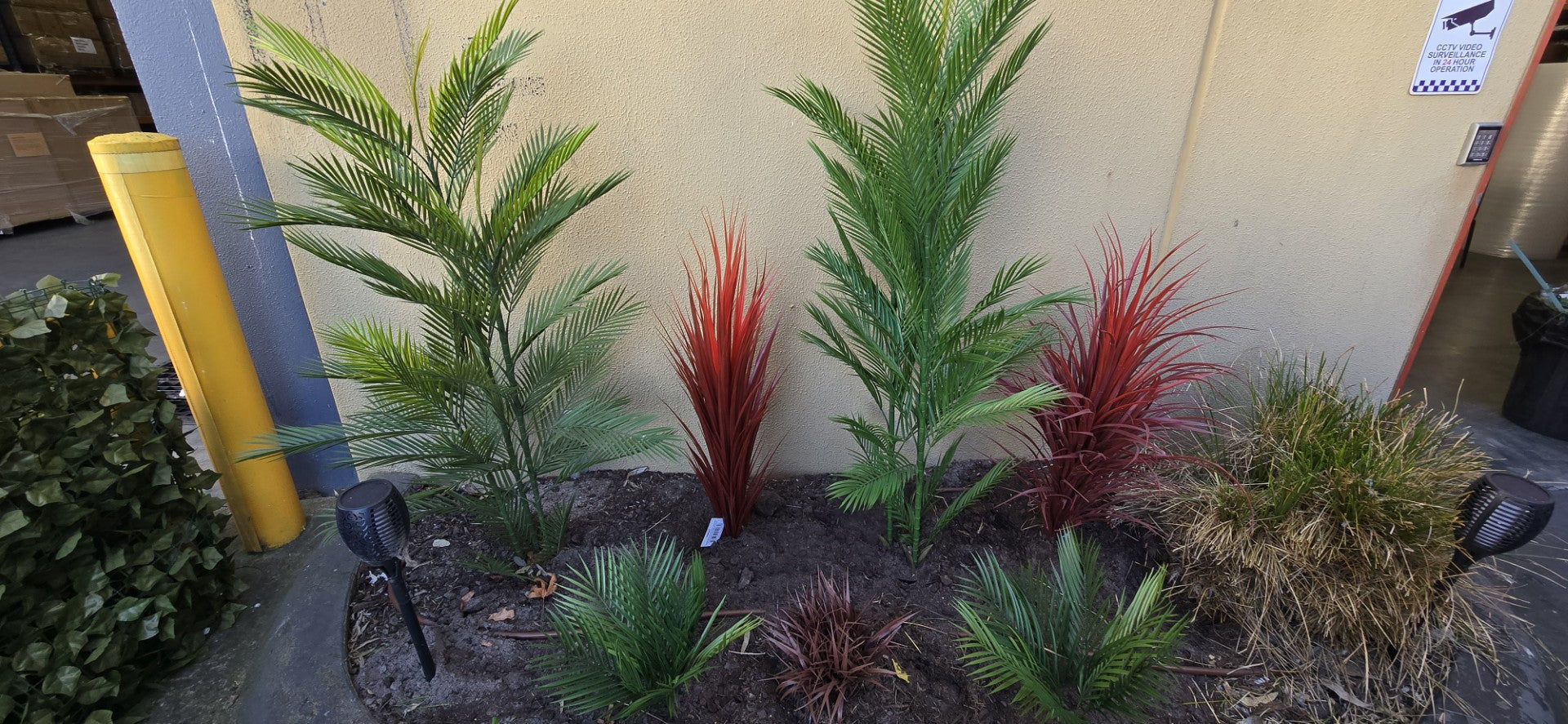 Mediterranean Fern Artificial Panels for Elegant Green Privacy