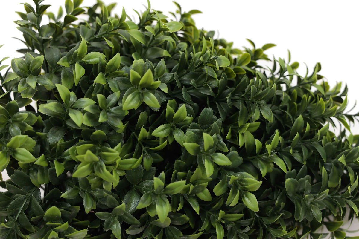 artificial topiary planting spike 56cm - crown detail