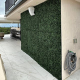 Boxwood Hedge Screen Green Wall Panel UV Resistant 100cm x 100cm