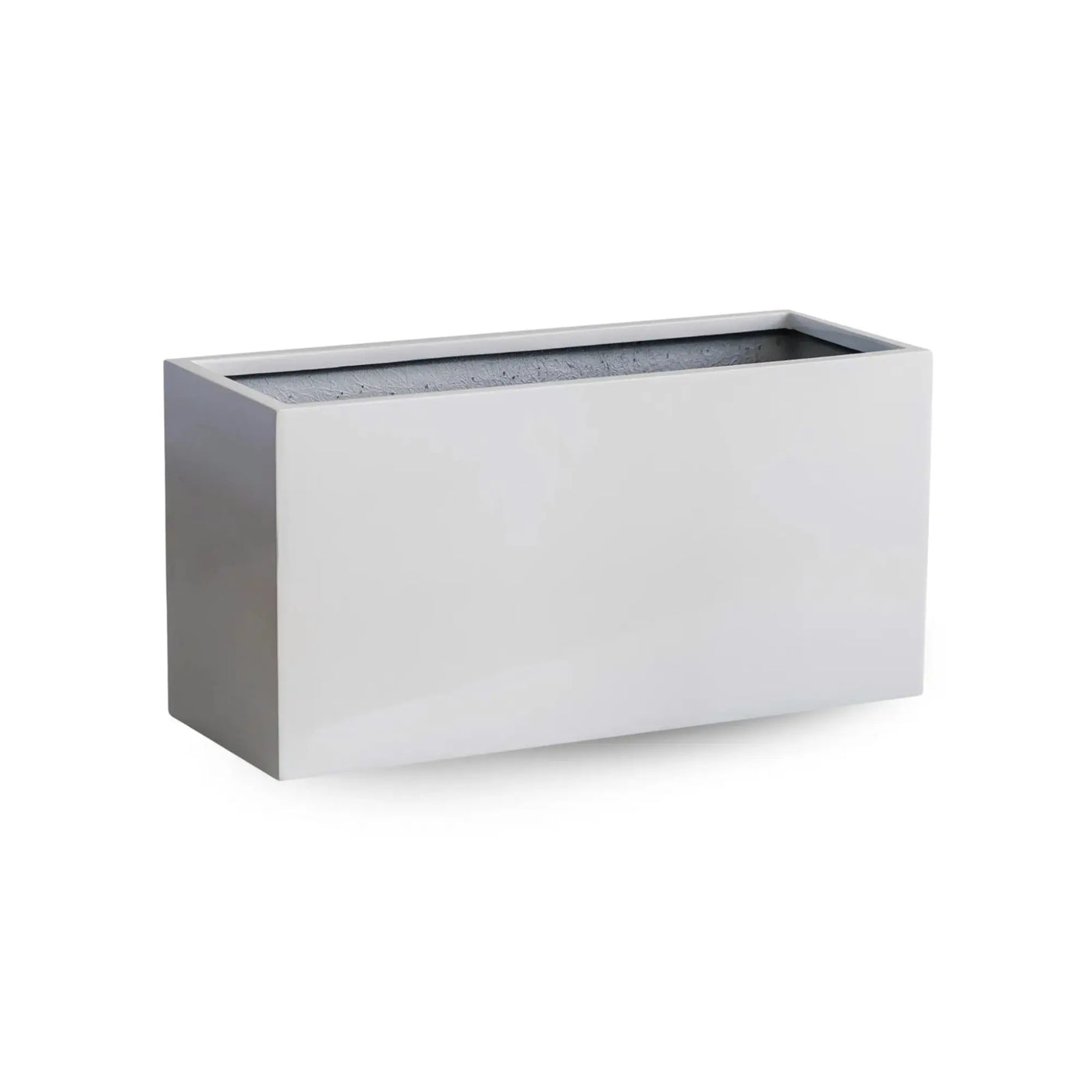 Luxury Rectangular Trough Planter Set of 3 | Matt White | Premium Pot Range