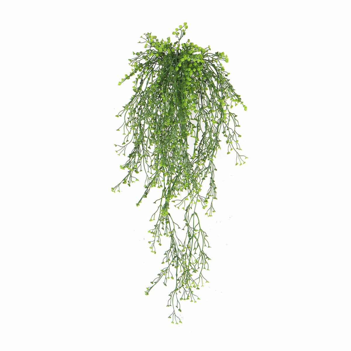 Artificial Hanging Plant (Natural Green) UV Resistant 90cm - Designer Plants