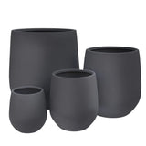 Luxury Teardrop Balloon Planter — Set of 4 Grey