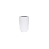 Luxury Cylinder Planter 40cm Matt White Premium Pot Range