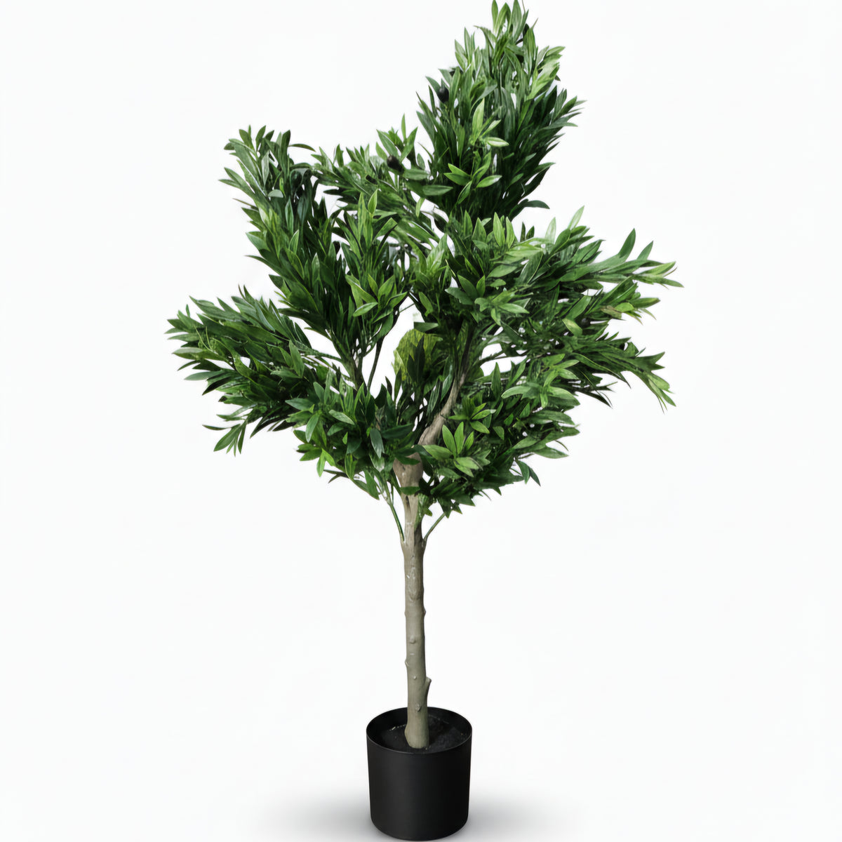Premium Artificial Olive Tree 130cm UV Resistant - Designer Plants