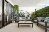 Luxury Spring Sensation Hedge Screen Green Wall Panel UV Resistant 100cm x 100cm