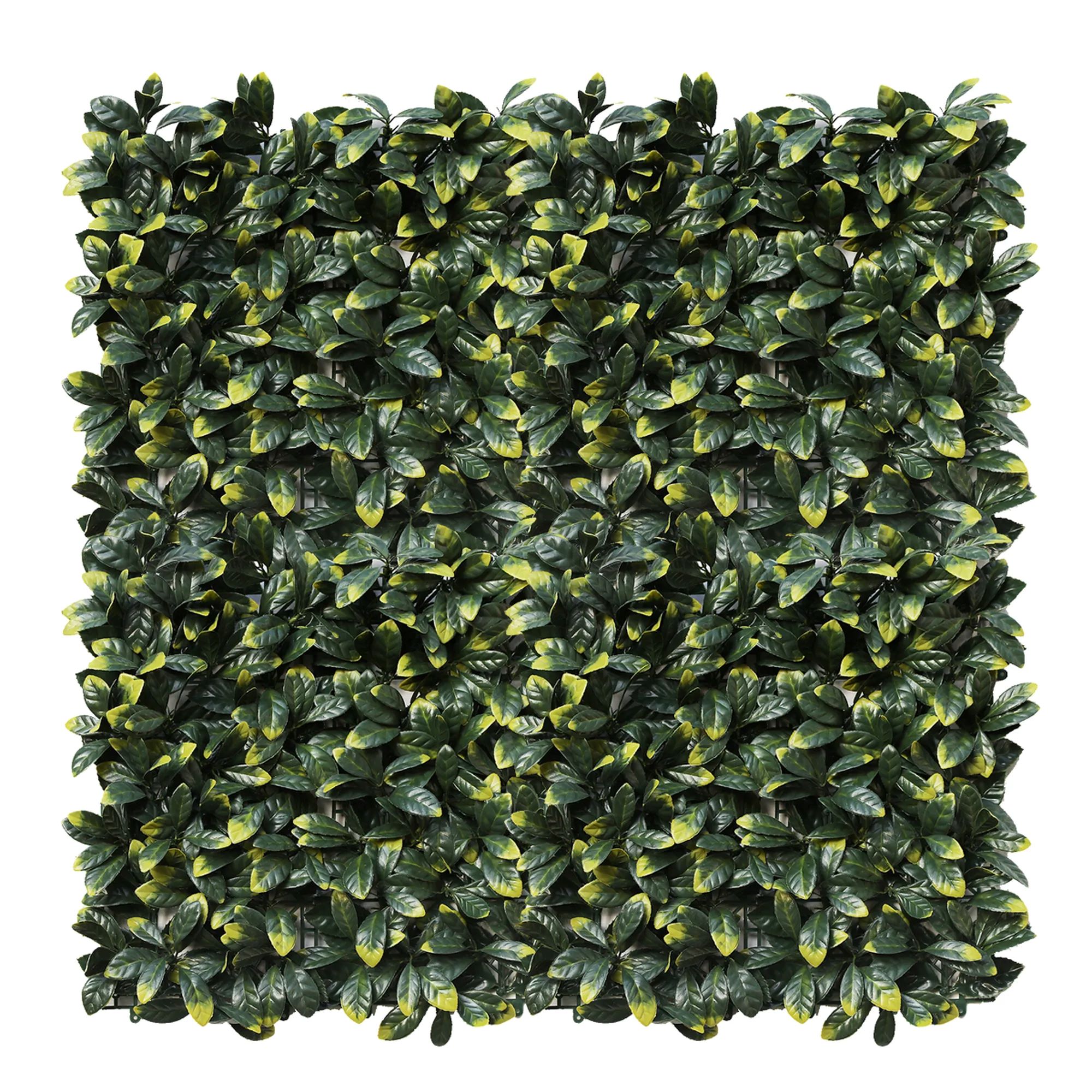 Laurel Hedge Panels UV Resistant 1m x 1m - Designer Plants