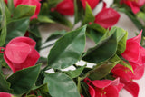 hanging artificial pink bougainvillea 90cm - foliage detail