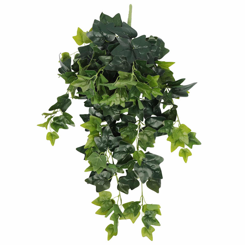 Premium English Hanging Green Artificial Ivy Bush 80cm - Designer Plants