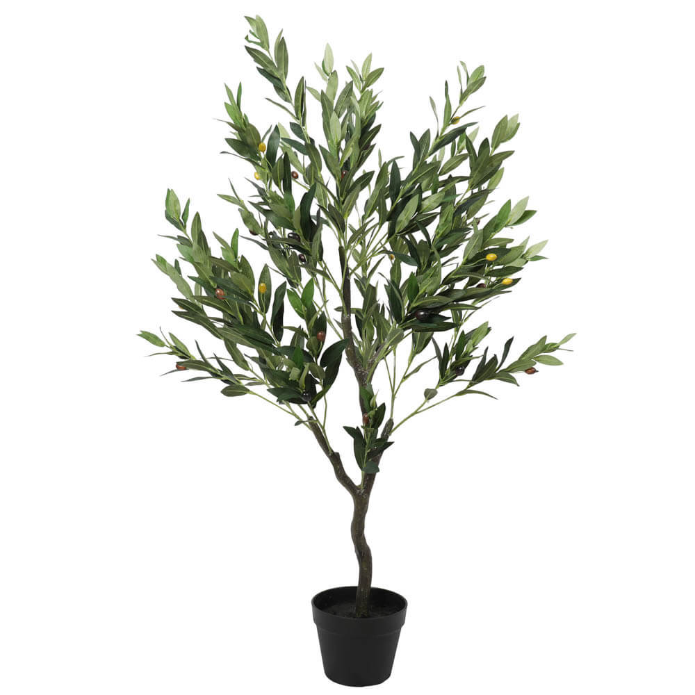 Artificial Olive Tree with Olives 125cm - Designer Plants