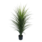 Potted Artificial Long Grass (Yucca Grass) 115cm UV Resistant