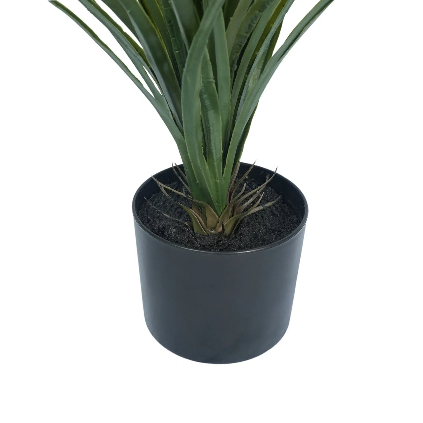 Potted Artificial Long Grass (Yucca Grass) 115cm UV Resistant