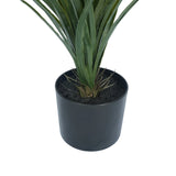 Potted Artificial Long Grass (Yucca Grass) 115cm UV Resistant