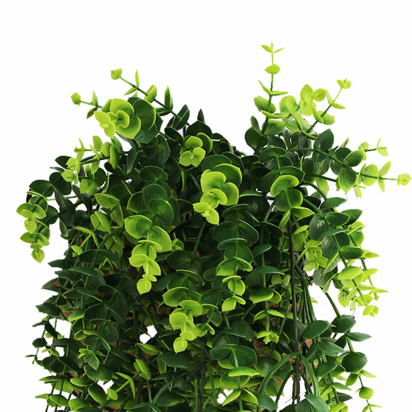 Artificial Dense Hanging Lush Green Eucalyptus Garland Bush UV Resistant and Fire Rated 18cm Wide x 77cm Long