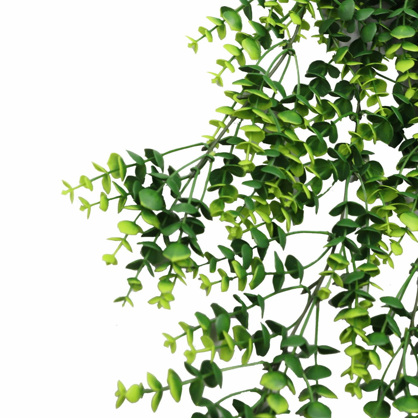 Artificial Dense Hanging Lush Green Eucalyptus Garland Bush UV Resistant and Fire Rated 18cm Wide x 77cm Long