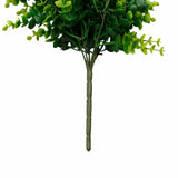 Artificial Dense Hanging Lush Green Eucalyptus Garland Bush UV Resistant and Fire Rated 18cm Wide x 77cm Long