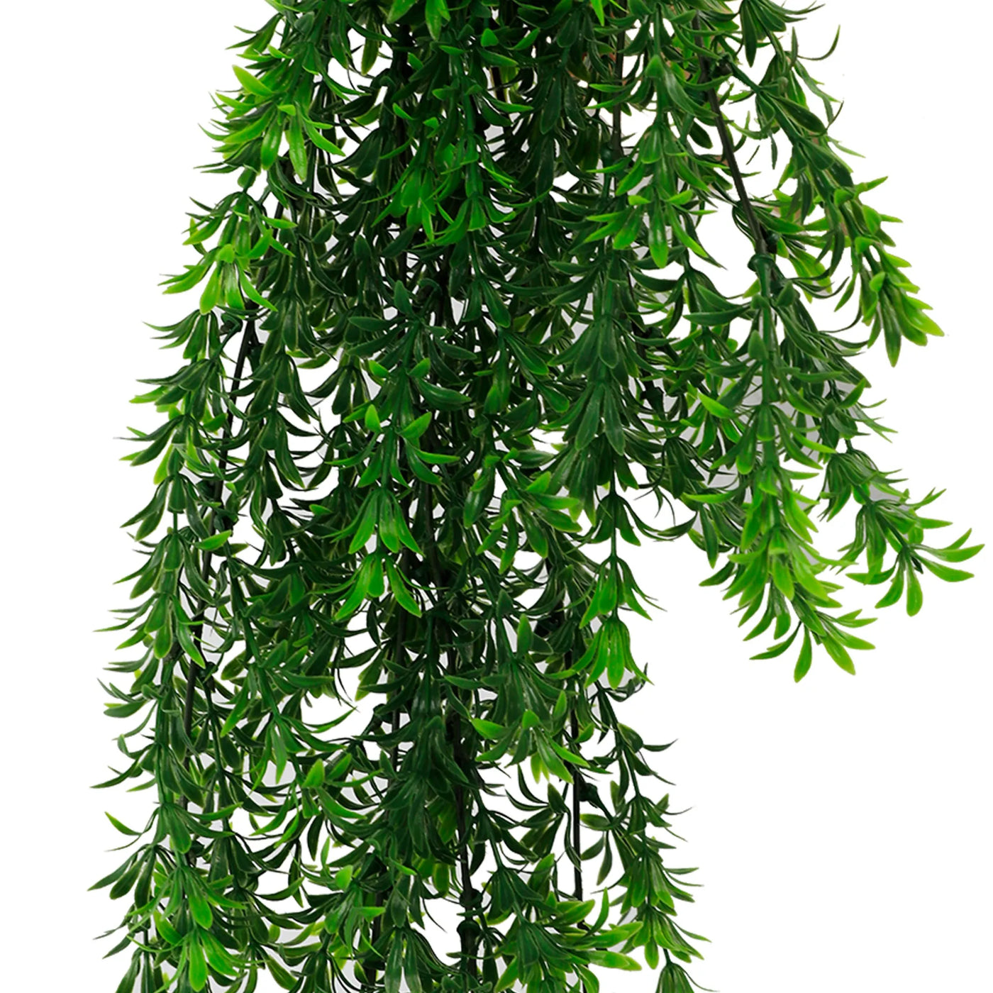 Artificial Hanging Willow Leaf Garland Bush UV Resistant and Fire Rated 18cm x 76cm