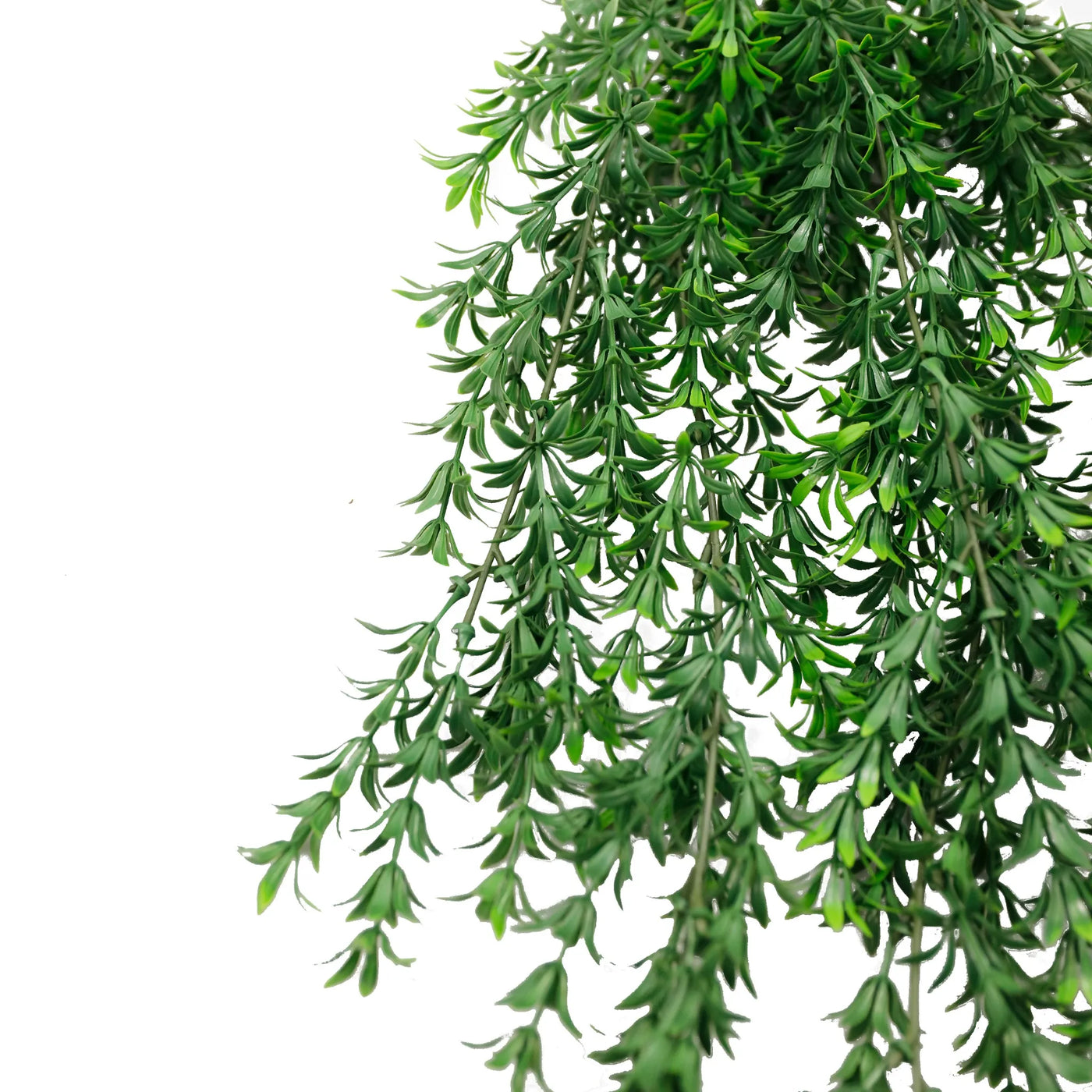 Artificial Hanging Willow Leaf Garland Bush UV Resistant and Fire Rated 18cm x 76cm