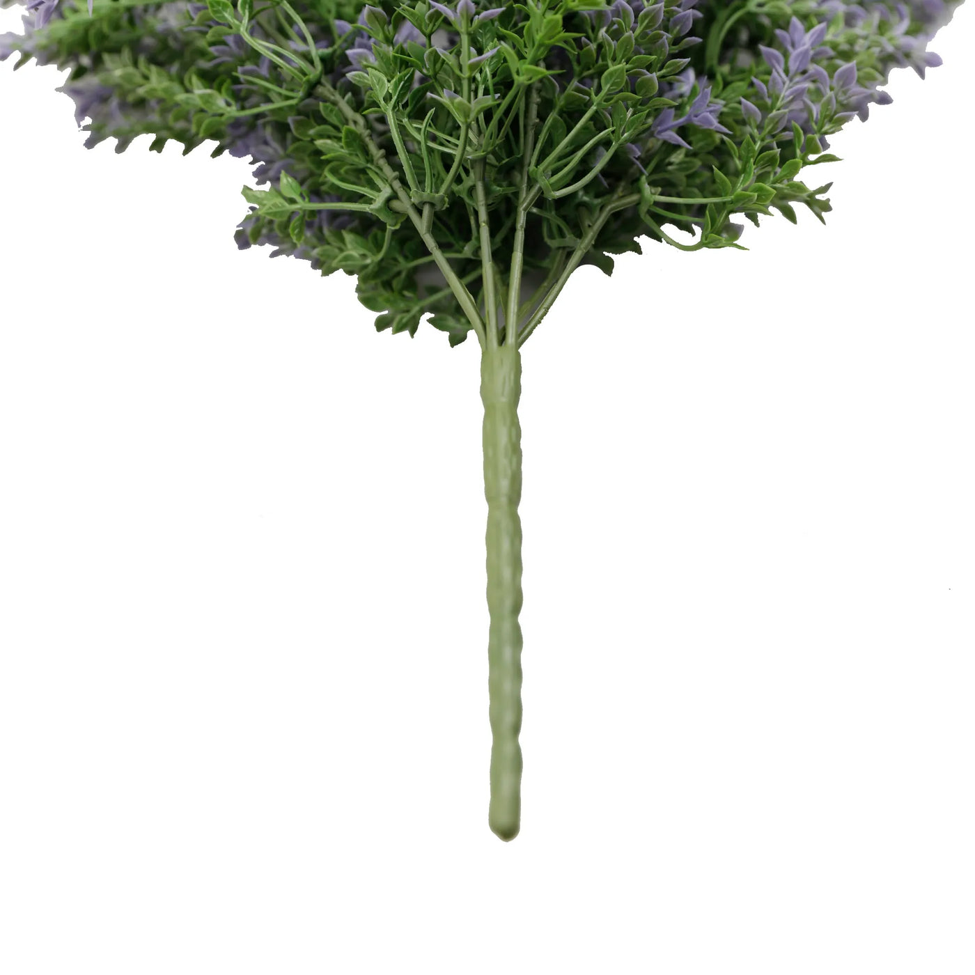Artificial Hanging Purple and Green Willow Leaf Garland Bush UV Resistant and Fire Rated 20cm Wide x 75cm Long