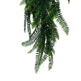 Artificial Hanging Dense Boston Fern Garland Bush UV Resistant and Fire Rated 27cm Wide x 94cm Long