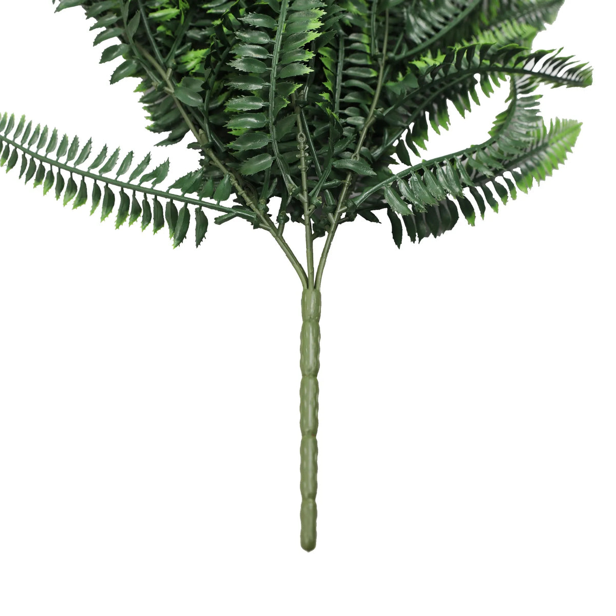 Artificial Hanging Dense Boston Fern Garland Bush UV Resistant and Fire Rated 27cm Wide x 94cm Long