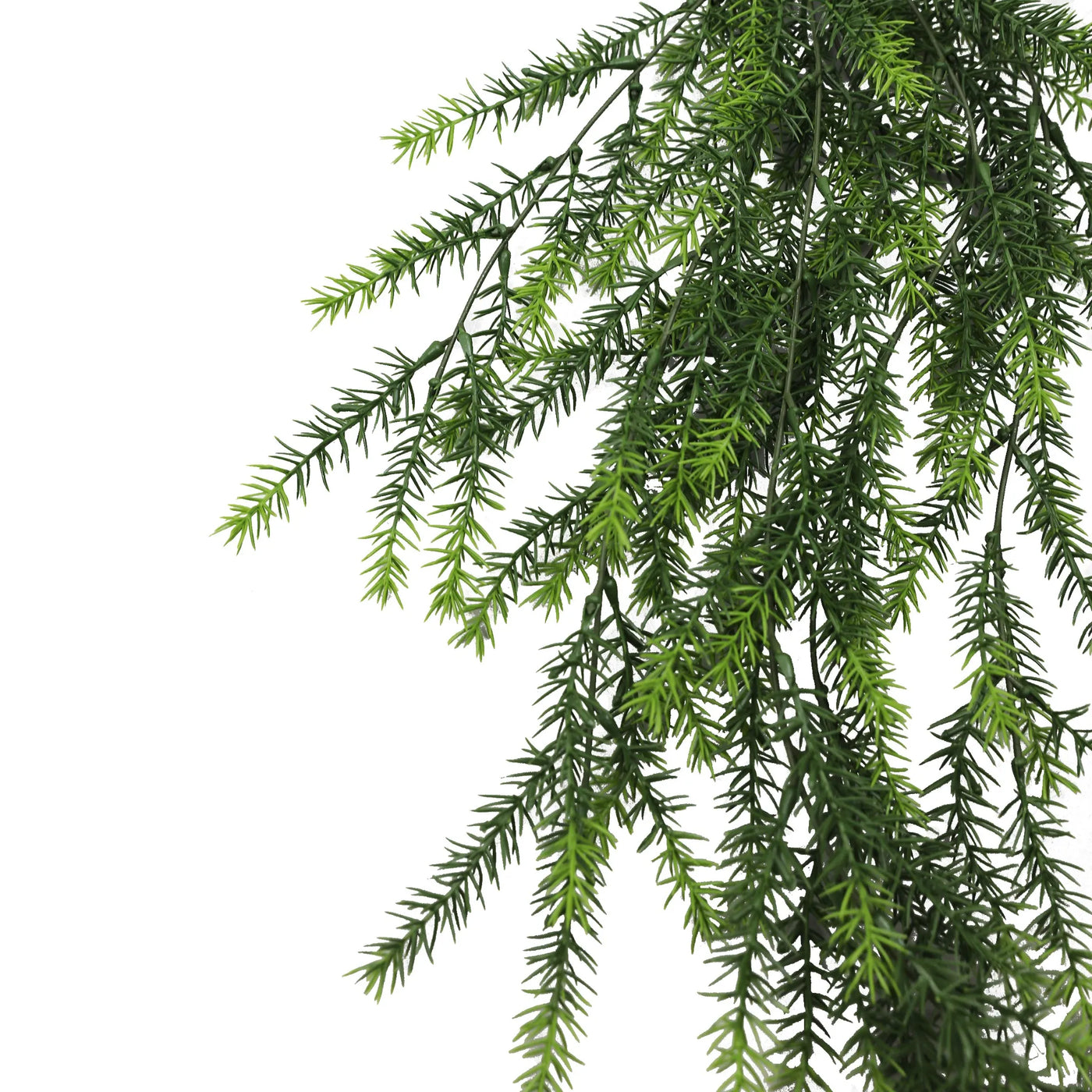 Artificial Hanging Cedar Vine Garland Bush UV Resistant and Fire Rated 20cm x 76cm