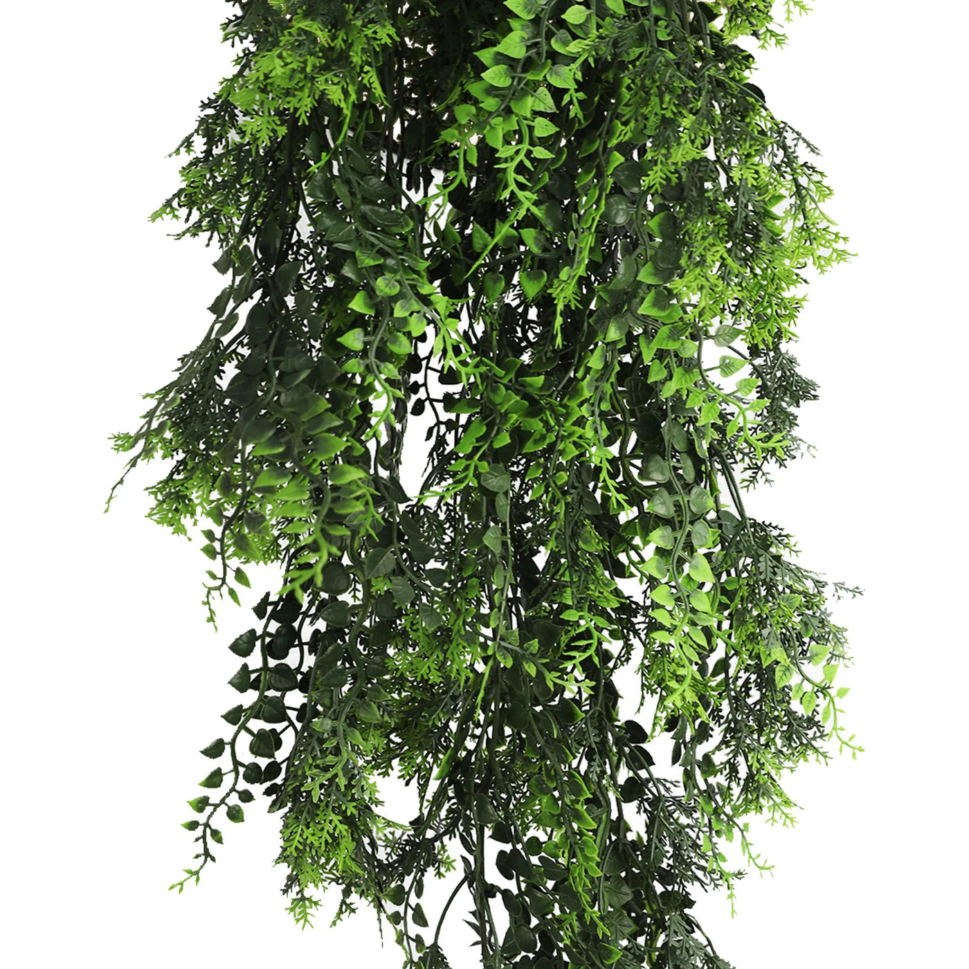 Artificial Hanging Mediterranean Fern Vine UV Resistant and Fire Rated 22cm x 76cm