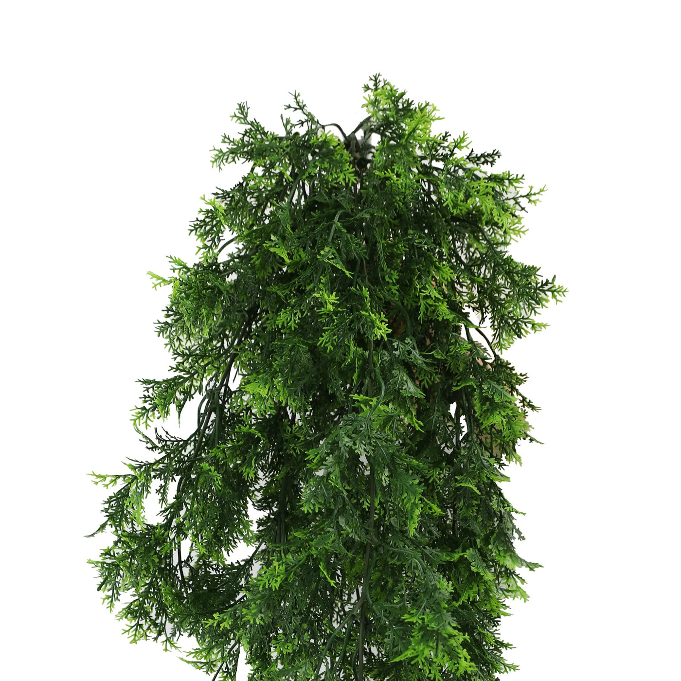 Artificial Hanging Mossy Cedar Vine Garland Bush UV Resistant and Fire Rated 22cm Wide x 75cm Long