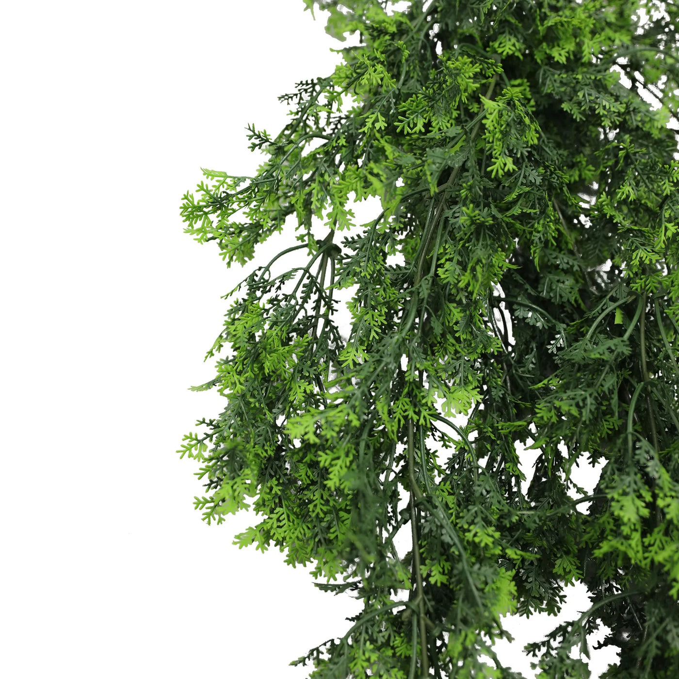 Artificial Hanging Mossy Cedar Vine Garland Bush UV Resistant and Fire Rated 22cm Wide x 75cm Long